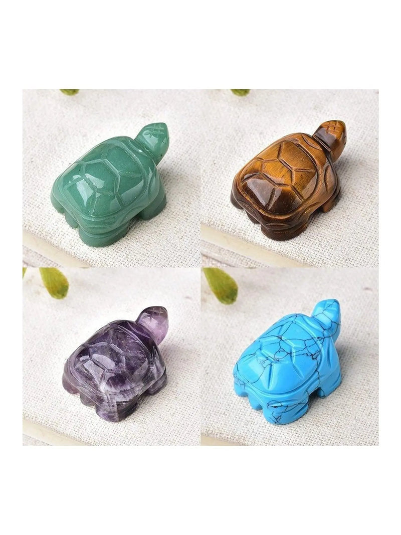 Natural Crystal Tortoises - Mystic Oasis Gifts