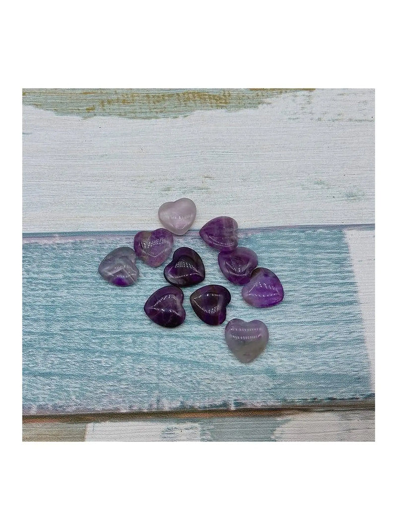 Natural Heart Shaped Crystals - Mystic Oasis Gifts