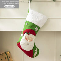 a christmas stocking hanging from a wall