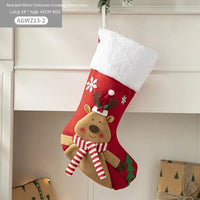 a christmas stocking hanging from a fireplace