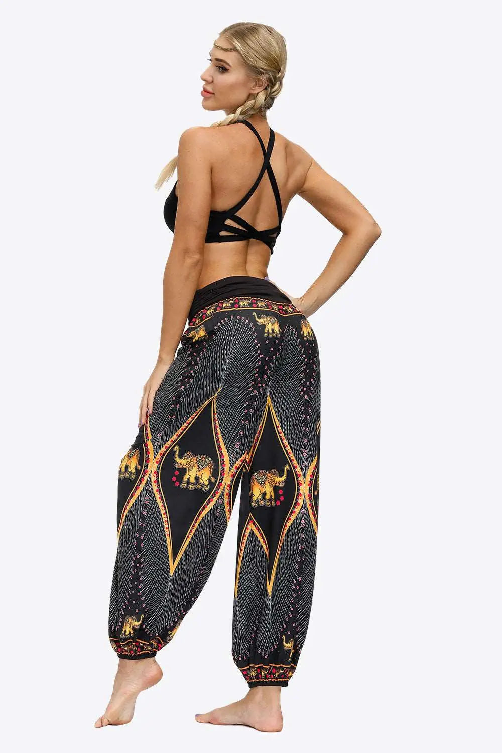exotic style printed pants for women - Mystic Oasis Gifts