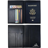 RFID Antimagnetic Passport Holder Leather ID Case Mystic Oasis Gifts Wallet
