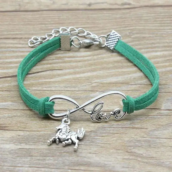 suede charm bracelets - Mystic Oasis Gifts