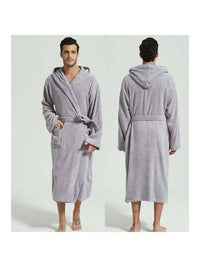 Gray Hooded Robe Mystic Oasis Gifts