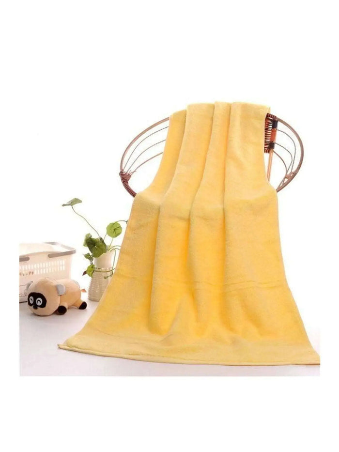 Yellow Spa Towel Mystic Oasis Gifts
