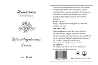 heavensence retinol hyaluronic serum information