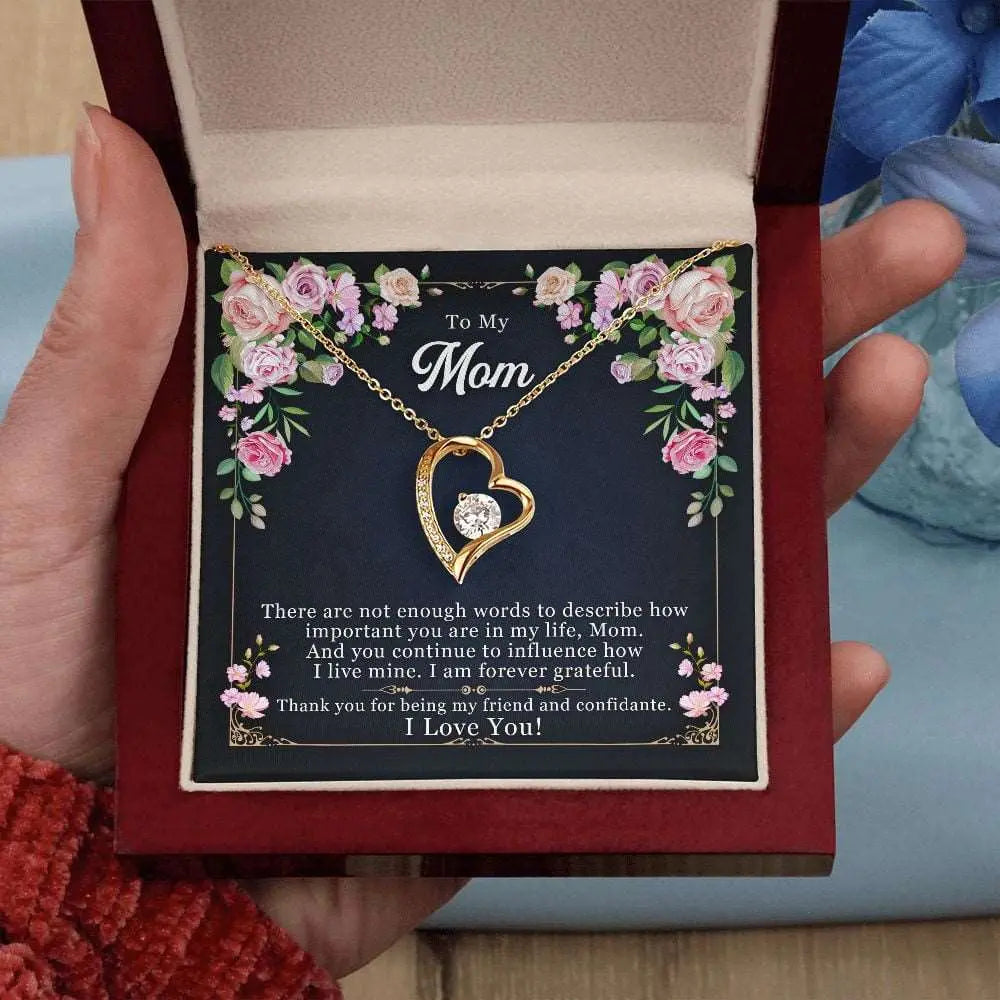 Forever Love Necklace with Card - Mystic Oasis Gifts