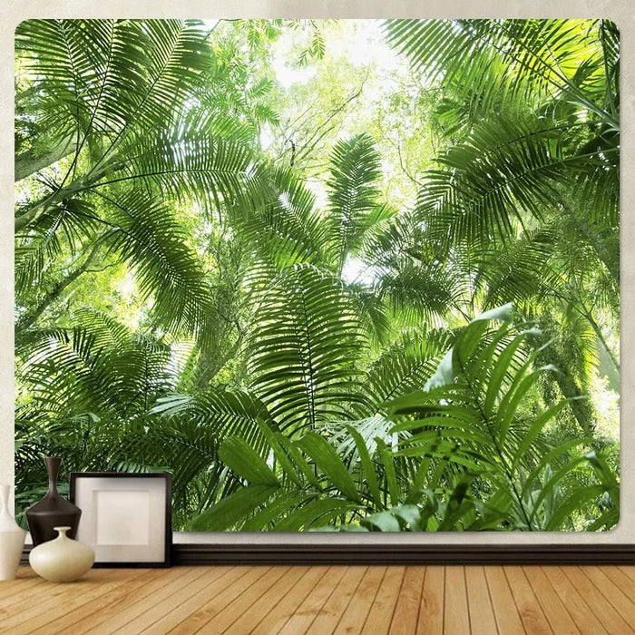 Natural Forest Landscape Decorative Tapestry (A21-759) - Mystic Oasis Gifts