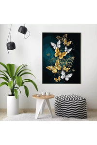 GATYZTORY Painting By Numbers Butterfly Animals Modern Wall Art Canvas Painting Acrylic Paint By Numbers For Home Decor Frameles - Mystic Oasis Gifts