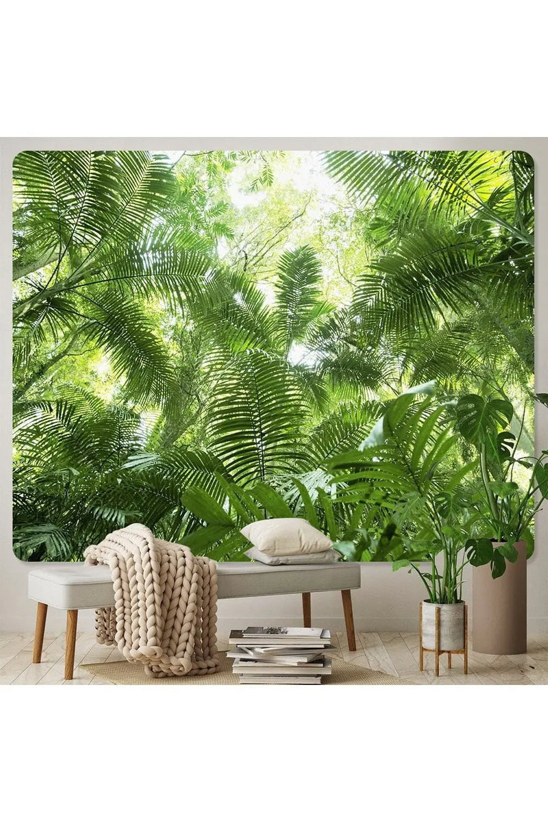 Natural Forest Landscape Decorative Tapestry (A21-768) - Mystic Oasis Gifts