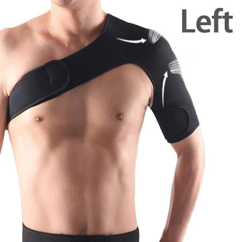 Tcare Adjustable Left/Right Shoulder Support Bandage Protector Brace Joint Pain Injury Shoulder Strap Guard Strap Wrap Belt New - Mystic Oasis Gifts