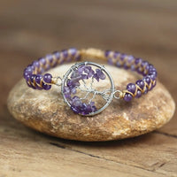 Amazonite Stone Tree of Life Bracelet Yoga Energy Chakra String Beads Braided Charm Bracelet Women Men Handmade Jewelry - Mystic Oasis Gifts