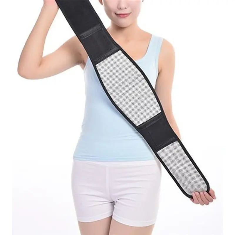 Adjustable Waist Belt Tourmaline Self Heating Magnetic Therapy Waist Support Lumbar Back Belt Brace Massage Band Health Care - Mystic Oasis Gifts