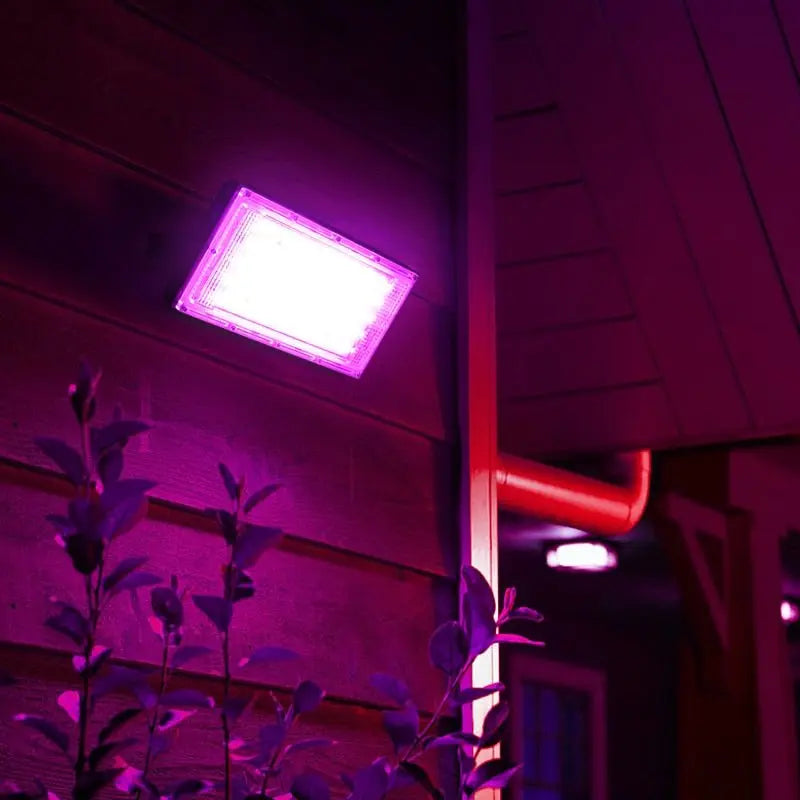 LED Grow Light Phyto Lamp AC 220V 50W LED Full Spectrum Floodlight Indoor Outdoor Greenhouse Plant Hydroponic Plant Spotlight 6