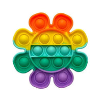 New Hot Rainbow Pop Push Bubble Fidget Toys Antistress Simple Dimple Anti Stress Toys Stress Relief Toys For Adults And Children - Mystic Oasis Gifts