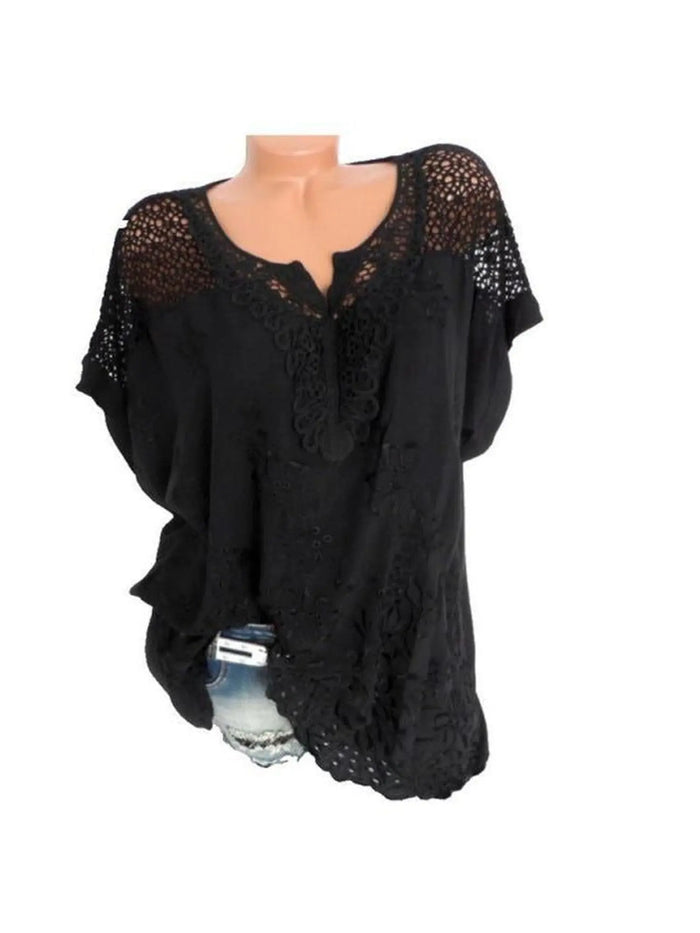 Black Lace Blouse Mystic Oasis Gifts